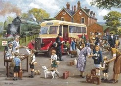 Gibsons The Evacuees - 4 Puzzels Van 500 Stuks -online speelgoedwinkel! gibsons the evacuees 4 puzzels van 500 stuks 3