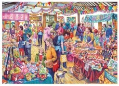 Gibsons Tombola In Het Dorp - Puzzel Van 1000 Stukjes