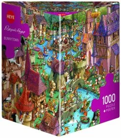 Heye Konijntjesstad - Ruyer - Puzzel Van 1000 Stukjes -online speelgoedwinkel! heye konijntjesstad ruyer puzzel van 1000 stukjes 1