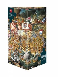 Heye Trafalgar - Aanval Op Zee - Puzzel Van 2000 Stukjes -online speelgoedwinkel! heye trafalgar aanval op zee puzzel van 2000 stukj 2