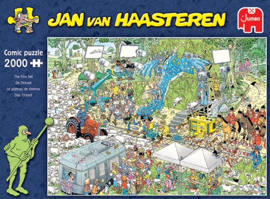 Jumbo Filmset - JvH - 2000 Stukjes 3 Jumbo Filmset - JvH - 2000 Stukjes