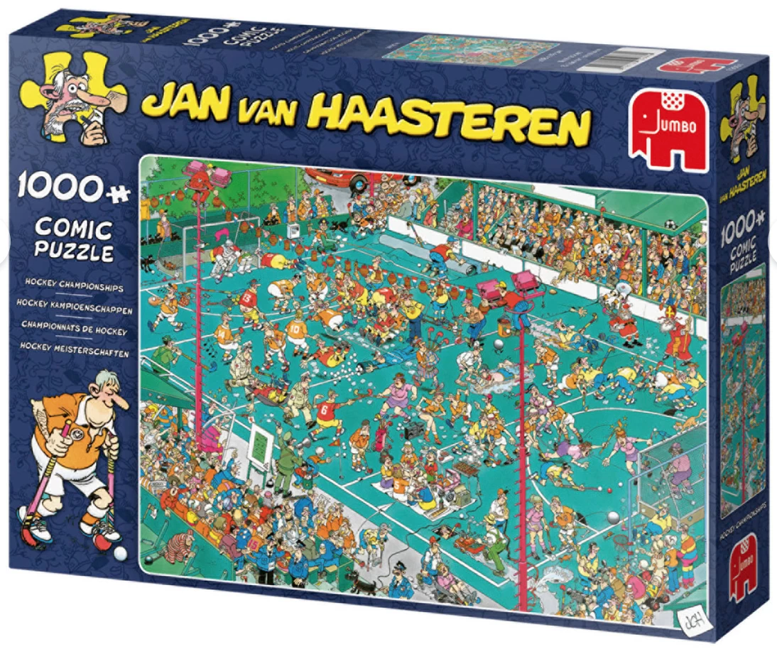 Jumbo Hockey Kampioenschappen - JvH - 1000 Stukjes 4 Jumbo Hockey Kampioenschappen - JvH - 1000 Stukjes - Afbeelding 2