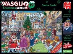 Jumbo Wasgij Christmas 19 - Santa Dash - 2 Puzzels Van 1000 Stukjes -online speelgoedwinkel! jumbo wasgij christmas 19 santa dash 2 puzzels van 2