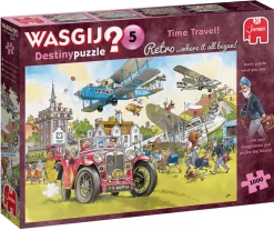 Jumbo Wasgij Retro Destiny 5 - Time Travel - 1000 Stukjes