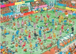 Jumbo WK Vrouwenvoetbal - JvH - 1000 Stukjes -online speelgoedwinkel! jumbo wk vrouwenvoetbal jvh 1000 stukjes 2