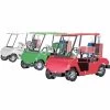 Metal Earth Golf Cart - Set Of 3 - 3D Puzzel -online speelgoedwinkel! metal earth golf cart set of 3 3d puzzel