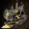 Metal Earth Greyjoy Ship Silence - GOT - Iconx 3D Puzzel