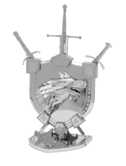 Metal Earth House Stark Sigil - GOT - Iconx 3D Puzzel -online speelgoedwinkel! metal earth house stark sigil got iconx 3d puzzel 2