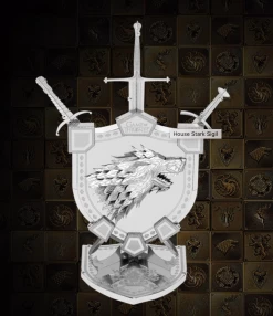 Metal Earth House Stark Sigil - GOT - Iconx 3D Puzzel