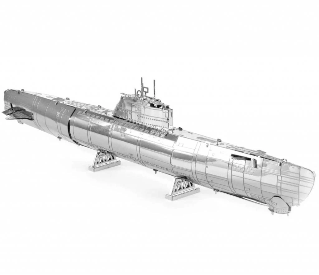 Metal Earth U-boat Type XXI - 3D Puzzel 5 Metal Earth U-boat Type XXI - 3D Puzzel - Afbeelding 3