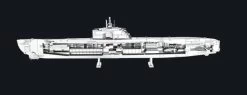 Metal Earth U-boat Type XXI - 3D Puzzel