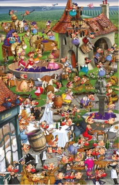 Piatnik Wijn, Het Verhaal - Comic - 1000 Stukjes