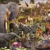 Ravensburger Afrikaanse Dierenwereld - 3000 Stukjes -online speelgoedwinkel! ravensburger afrikaanse dierenwereld 3000 stukjes