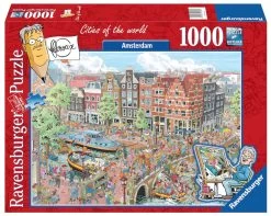 Ravensburger Amsterdam - Fleroux - Puzzel Van 1000 Stukjes -online speelgoedwinkel! ravensburger amsterdam fleroux puzzel van 1000 stu 1