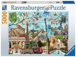 Ravensburger Big City Collage - Puzzel Van 5000 Stukjes