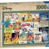 Ravensburger Disney Vintage Posters - 1000 Stukjes - Exclusiviteit -online speelgoedwinkel! ravensburger disney vintage posters 1000 stukjes e