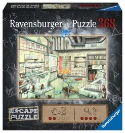 Ravensburger Escape Puzzel: Chemie Lab - 368 Stukjes