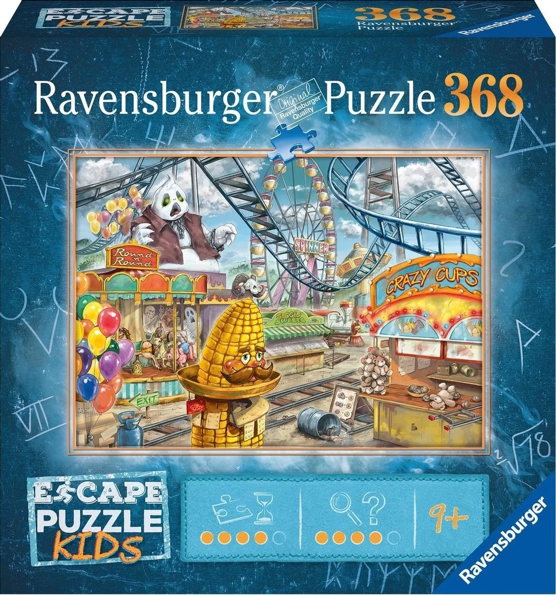 Ravensburger Escape Puzzel Kids: Amusement Park - 368 Stukjes 3 Ravensburger Escape Puzzel Kids: Amusement Park - 368 Stukjes