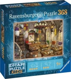 Ravensburger Escape Puzzel Kids: De Tovenaarsschool - 368 Stukjes -online speelgoedwinkel! ravensburger escape puzzel kids de tovenaarsschool 2