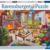 Ravensburger Gezellige Hut - 1000 Stukjes -online speelgoedwinkel! ravensburger gezellige hut 1000 stukjes