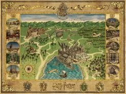 Ravensburger Harry Potter - Hogwarts Map - Puzzel Van 1500 Stukjes 5 Ravensburger Harry Potter - Hogwarts Map - Puzzel Van 1500 Stukjes -online speelgoedwinkel! ravensburger harry potter hogwarts map puzzel van 1