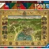 Ravensburger Harry Potter - Hogwarts Map - Puzzel Van 1500 Stukjes -online speelgoedwinkel! ravensburger harry potter hogwarts map puzzel van