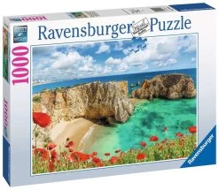 Ravensburger Klaprozen In De Algarve, Portugal - Puzzel Van 1000 Stukjes -online speelgoedwinkel! ravensburger klaprozen in de algarve portugal puzz 2