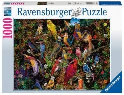 Ravensburger Kunstige Vogels - Puzzel Van 1000 Stukjes -online speelgoedwinkel! ravensburger kunstige vogels puzzel van 1000 stukj 1