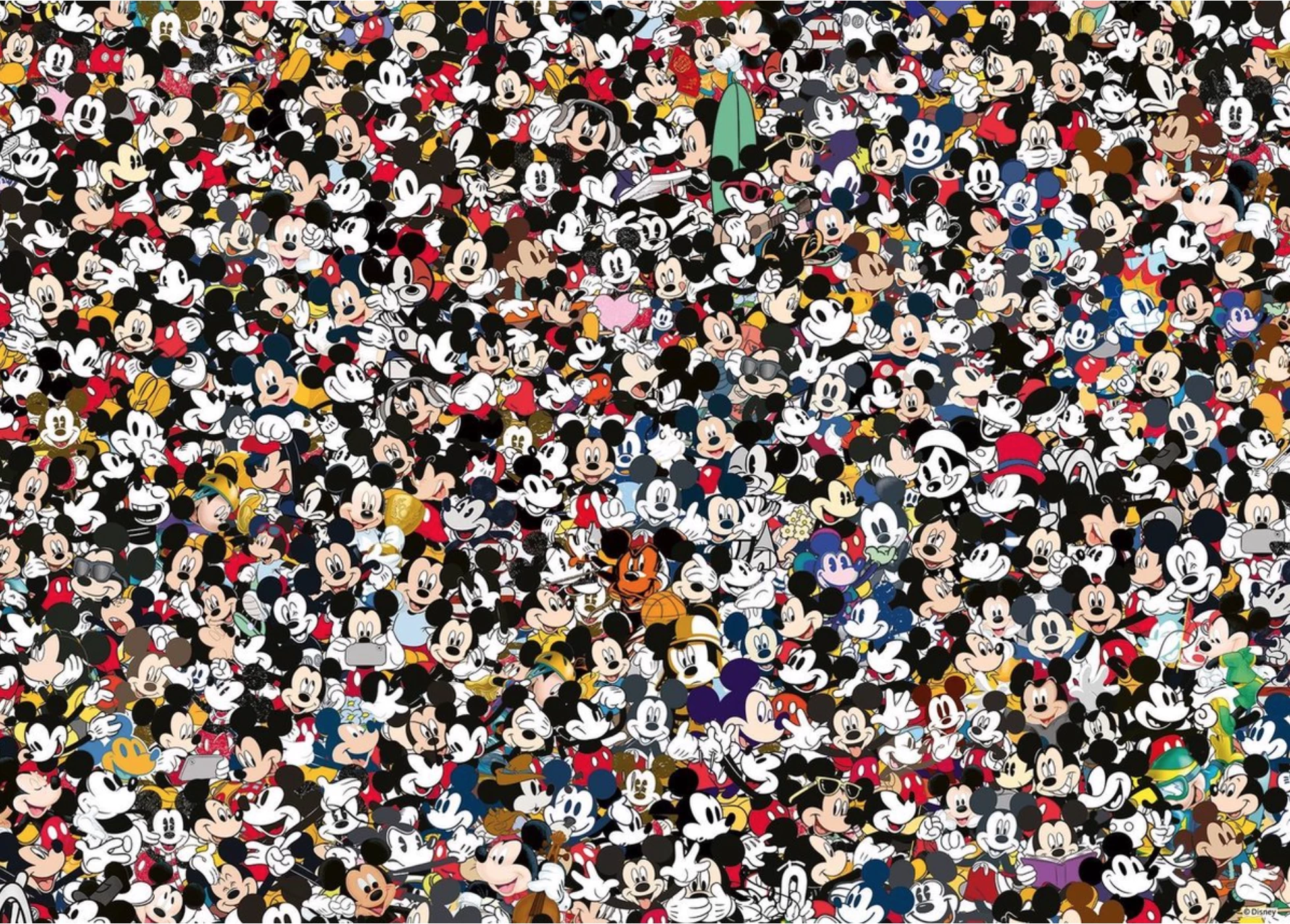 Ravensburger Mickey Mouse - Challenge - Puzzel Van 1000 Stukjes 3 Ravensburger Mickey Mouse - Challenge - Puzzel Van 1000 Stukjes