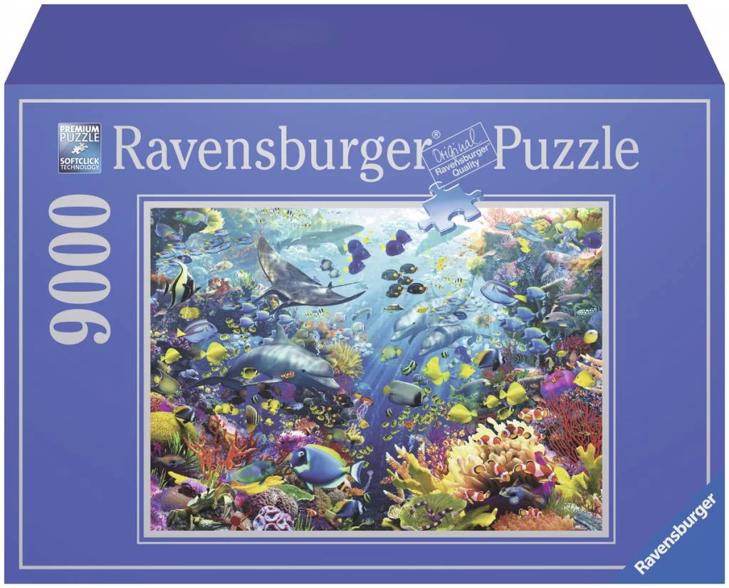 Ravensburger Onderwaterparadijs - 9000 Stukjes 4 Ravensburger Onderwaterparadijs - 9000 Stukjes - Afbeelding 2