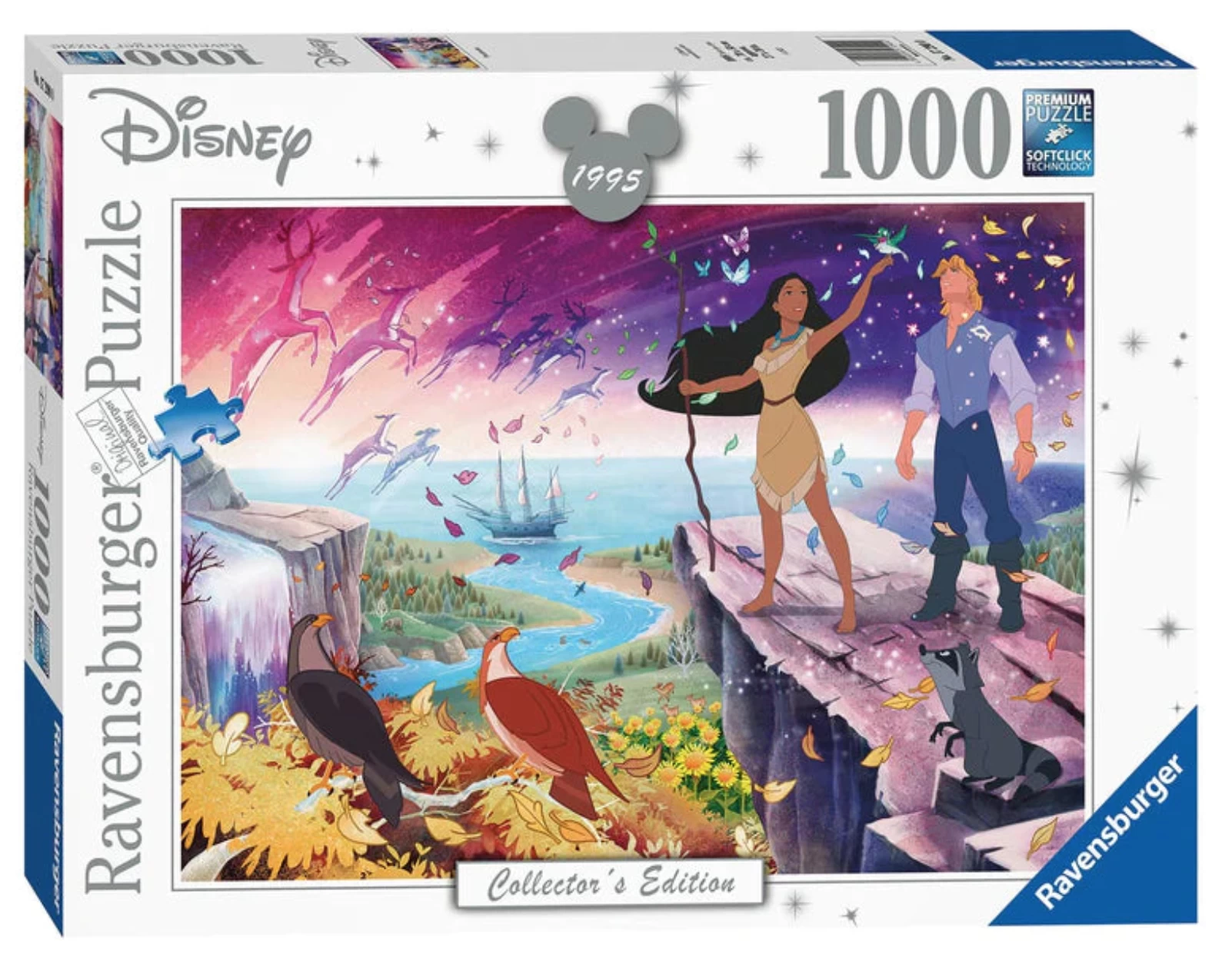 Ravensburger Pocahontas - Disney Collector's Edition - 1000 Stukjes 3 Ravensburger Pocahontas - Disney Collector's Edition - 1000 Stukjes