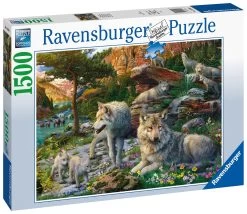 Ravensburger Roedel Van Wolven - Puzzel Van 1500 Stukjes -online speelgoedwinkel! ravensburger roedel van wolven puzzel van 1500 stu 2