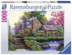 Ravensburger Romantische Cottage - 1000 Stukjes 5 Ravensburger Romantische Cottage - 1000 Stukjes -online speelgoedwinkel! ravensburger romantische cottage 1000 stukjes 1