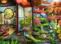 Ravensburger Theehuis In Japanse Tuin - 1000 Stukjes -online speelgoedwinkel! ravensburger theehuis in japanse tuin 1000 stukjes 1
