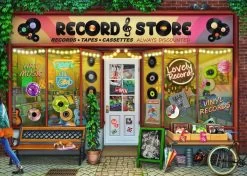 Ravensburger Vintage Vinyl - Puzzel Van 1000 Stukjes 5 Ravensburger Vintage Vinyl - Puzzel Van 1000 Stukjes -online speelgoedwinkel! ravensburger vintage vinyl puzzel van 1000 stukjes 1