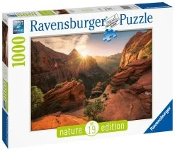 Ravensburger Zion Canyon - USA - Puzzel Van 1000 Stukjes -online speelgoedwinkel! ravensburger zion canyon usa puzzel van 1000 stukj 2