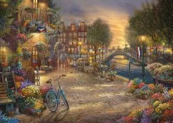 Schmidt Amsterdam - Thomas Kinkade - Puzzel Van 1000 Stukjes -online speelgoedwinkel! schmidt amsterdam thomas kinkade puzzel van 1000 s 1