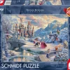 Schmidt Beauty And The Beast Winter - Thomas Kinkade - Puzzel Van 1000 Stukjes