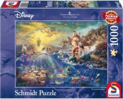 Schmidt De Kleine Zeemeermin - Thomas Kinkade - Puzzel Van 1000 Stukjes