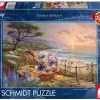 Schmidt Donald En Daisy - Thomas Kinkade - Puzzel Van 1000 Stukjes