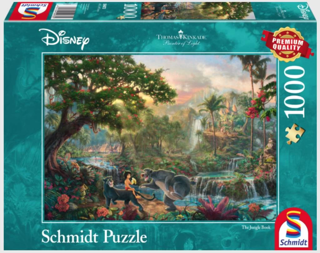 Schmidt Jungleboek - Thomas Kinkade - Puzzel Van 1000 Stukjes 4 Schmidt Jungleboek - Thomas Kinkade - Puzzel Van 1000 Stukjes - Afbeelding 2