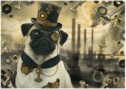Schmidt Steampunk Hond - Puzzel Van 1000 Stukjes