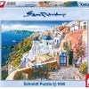 Schmidt Zicht Op Het Wondermooie Santorini - 1000 Stukjes