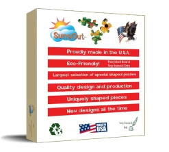 SUNSOUT Kerstversiering Katten - Legpuzzel Van 750 Stukjes -online speelgoedwinkel! sunsout kerstversiering katten legpuzzel van 750 s