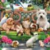 SUNSOUT Pets In The Park - Legpuzzel Van 500 XXL Stukjes