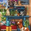 SUNSOUT Trouble In The Potting Shed - Legpuzzel Van 300 XXL Stukjes -online speelgoedwinkel! sunsout trouble in the potting shed legpuzzel van