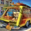 SUNSOUT Woody Wagon - Legpuzzel Van 300 XXL Stukjes 2 SUNSOUT Woody Wagon - Legpuzzel Van 300 XXL Stukjes -online speelgoedwinkel! sunsout woody wagon legpuzzel van 300 xxl stukjes